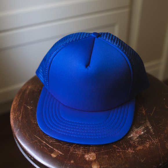 Vintage Blue Meshback - Picture 1 of 3